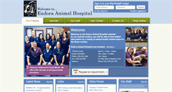 Desktop Screenshot of eudoravet.com
